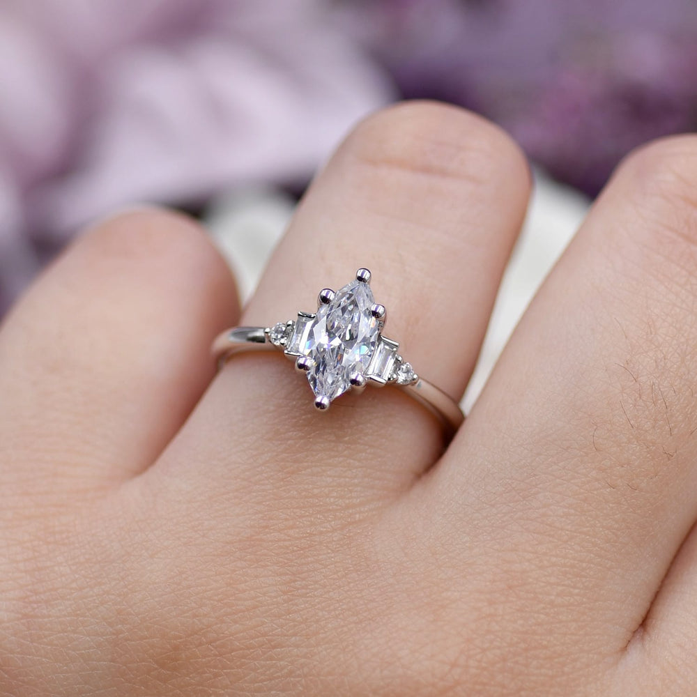 Accented Engagement Rings