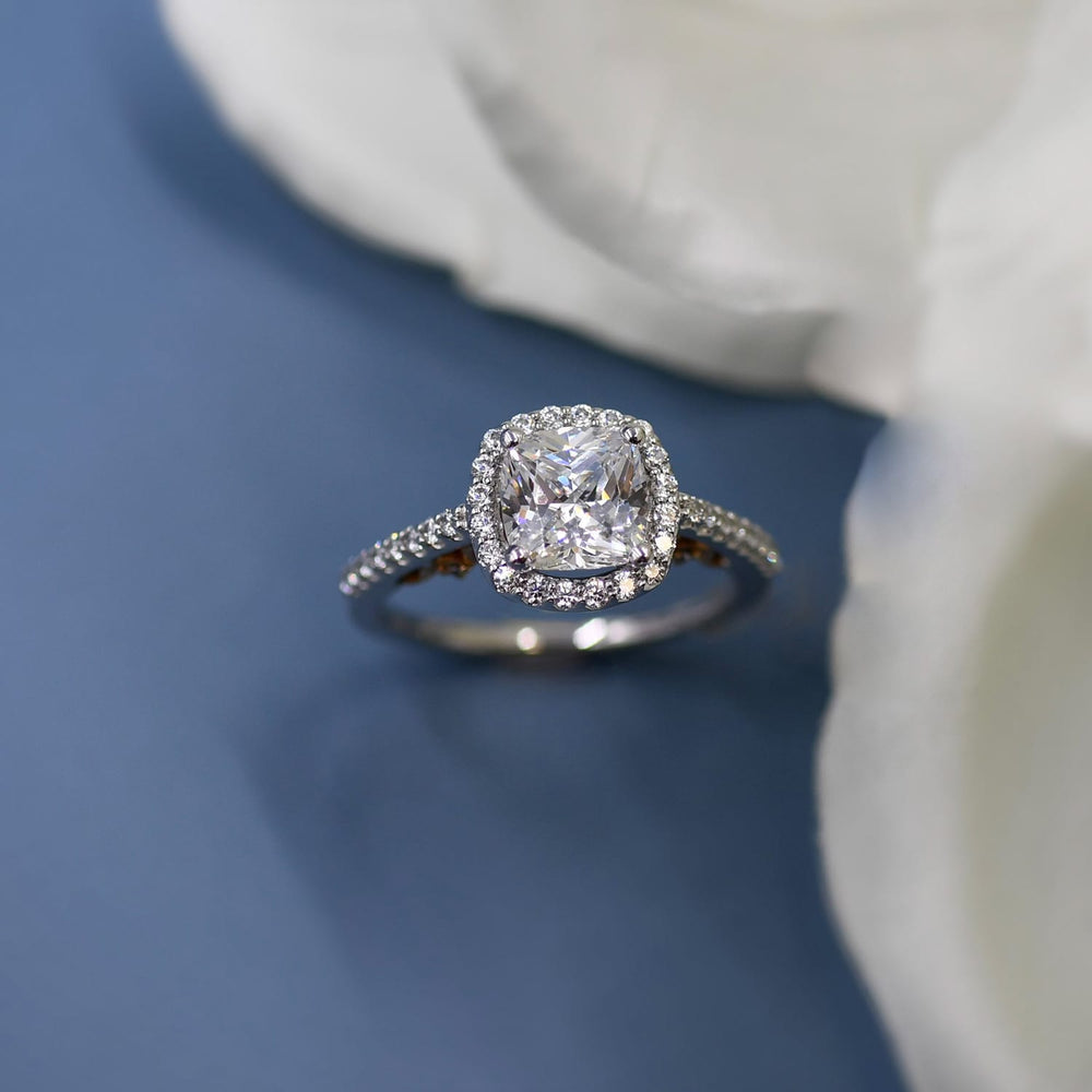 Cushion Cut Engagement Rings
