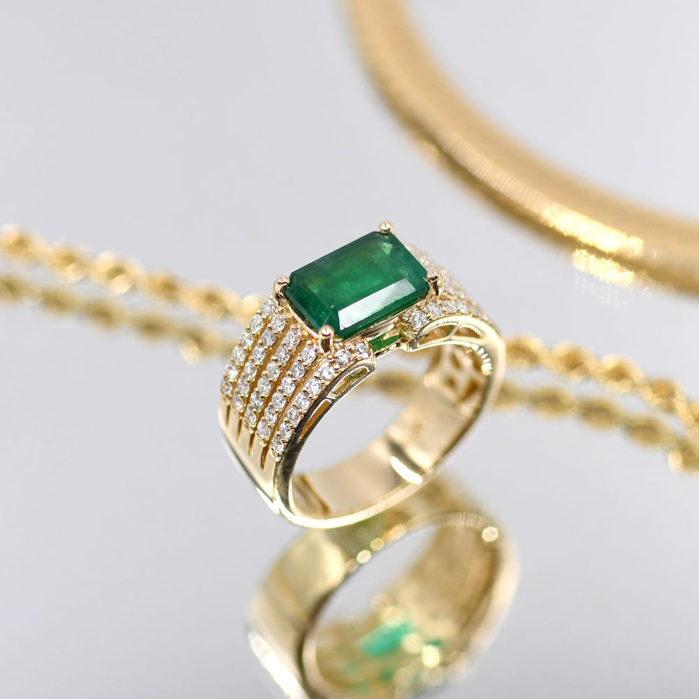 Estate Emerald Jewelry