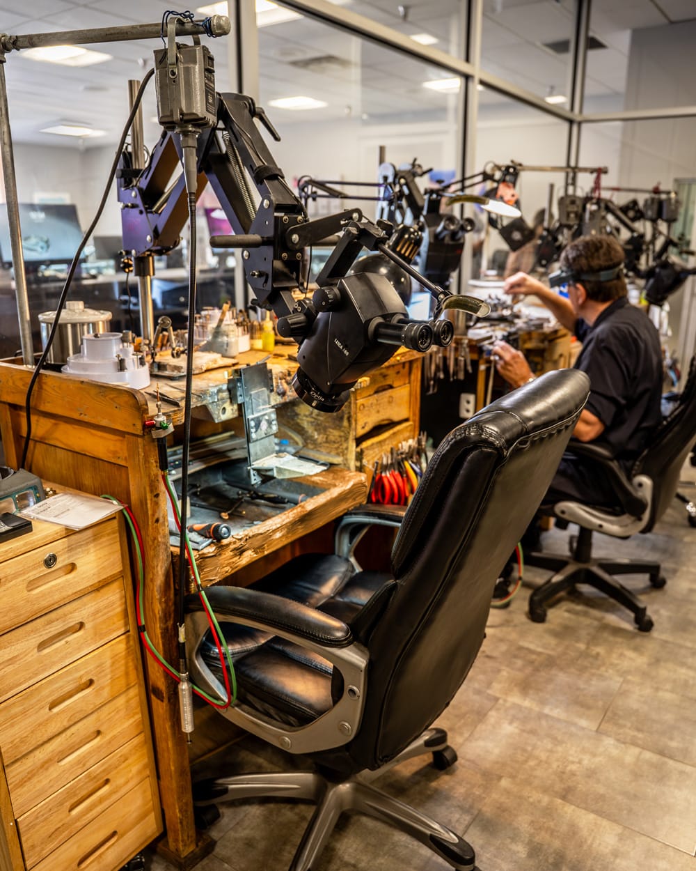 Workshop interior