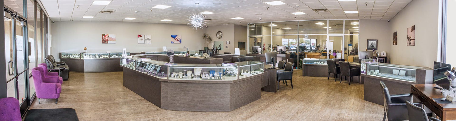 Jewelry store showroom